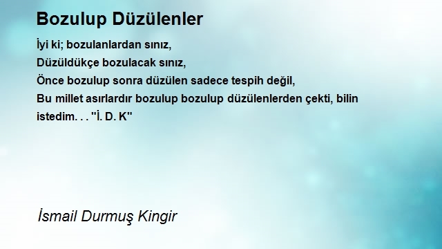 İsmail Durmuş Kingir