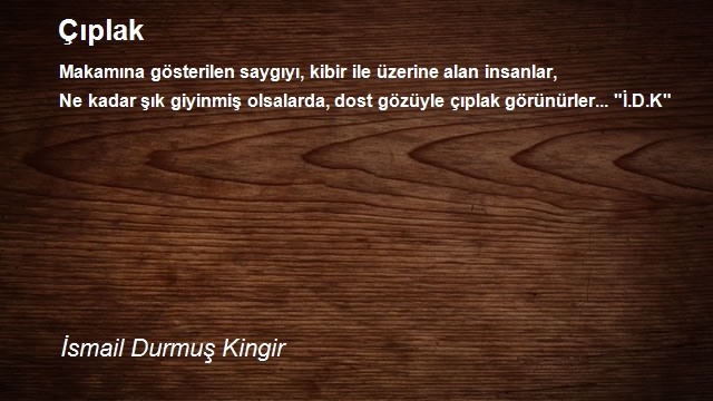 İsmail Durmuş Kingir