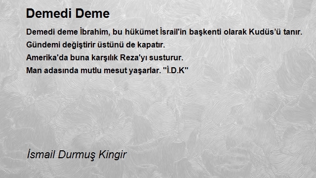 İsmail Durmuş Kingir