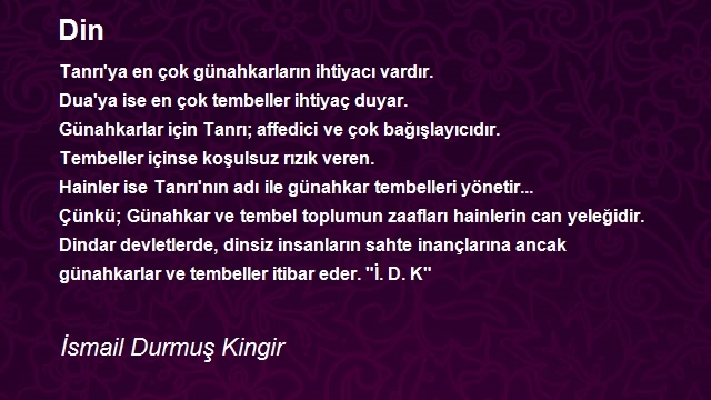 İsmail Durmuş Kingir