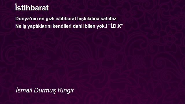 İsmail Durmuş Kingir