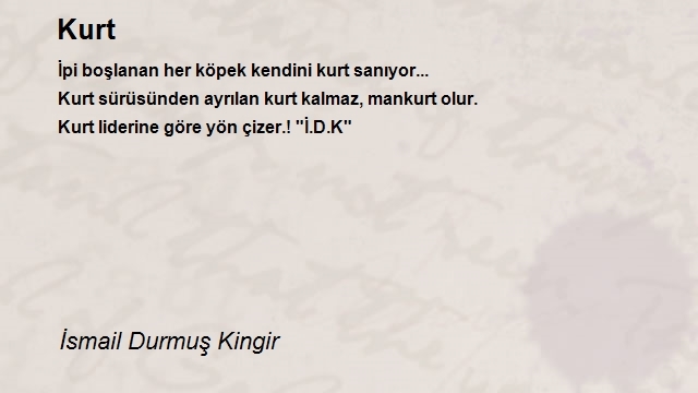 İsmail Durmuş Kingir