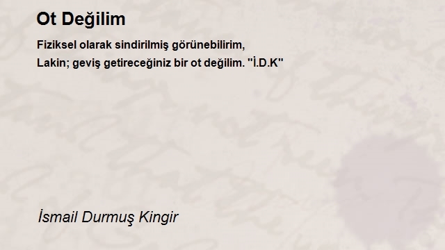 İsmail Durmuş Kingir