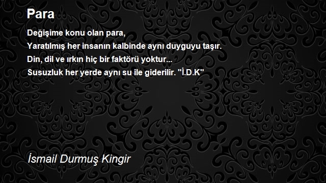 İsmail Durmuş Kingir