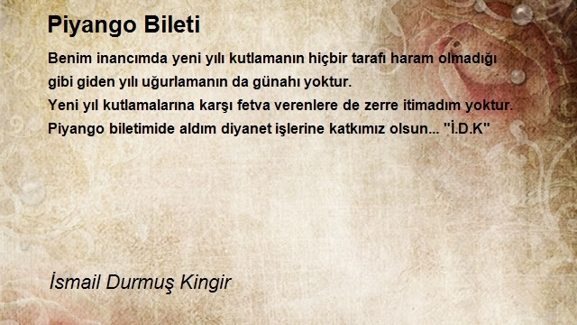 İsmail Durmuş Kingir