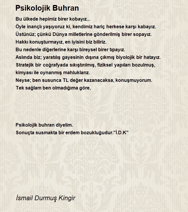 İsmail Durmuş Kingir