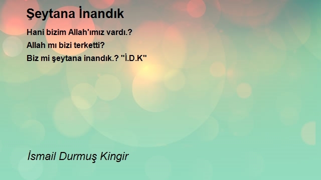 İsmail Durmuş Kingir