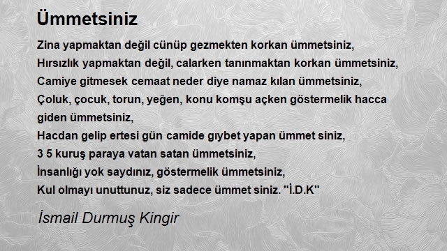 İsmail Durmuş Kingir