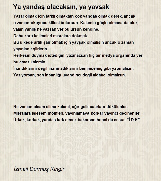 İsmail Durmuş Kingir