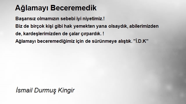 İsmail Durmuş Kingir