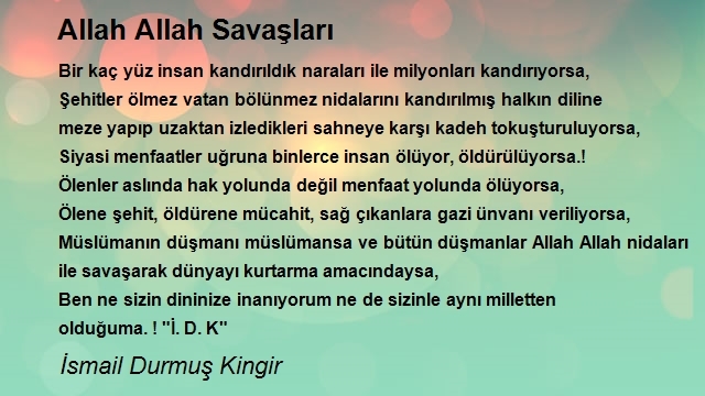 İsmail Durmuş Kingir