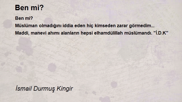 İsmail Durmuş Kingir