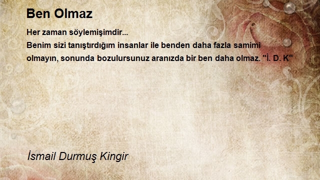 İsmail Durmuş Kingir