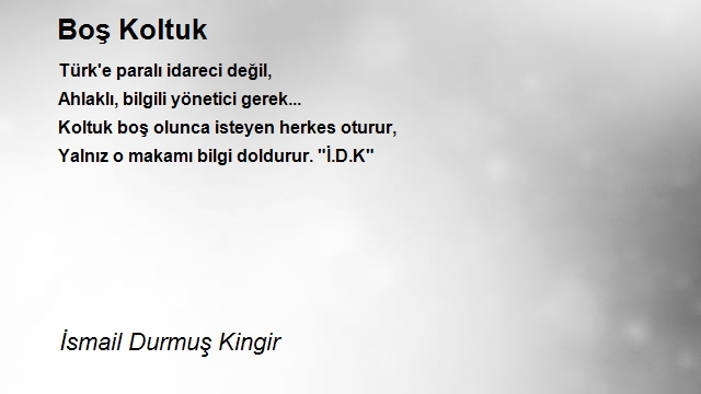 İsmail Durmuş Kingir