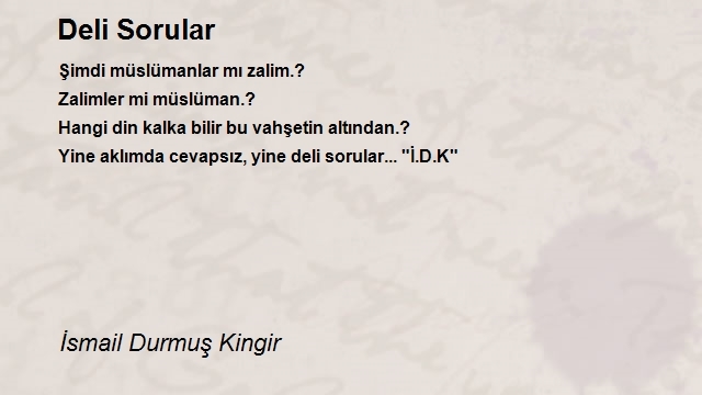 İsmail Durmuş Kingir