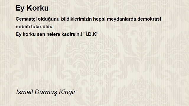 İsmail Durmuş Kingir