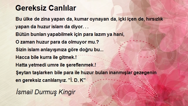 İsmail Durmuş Kingir