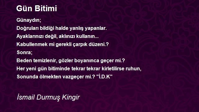 İsmail Durmuş Kingir