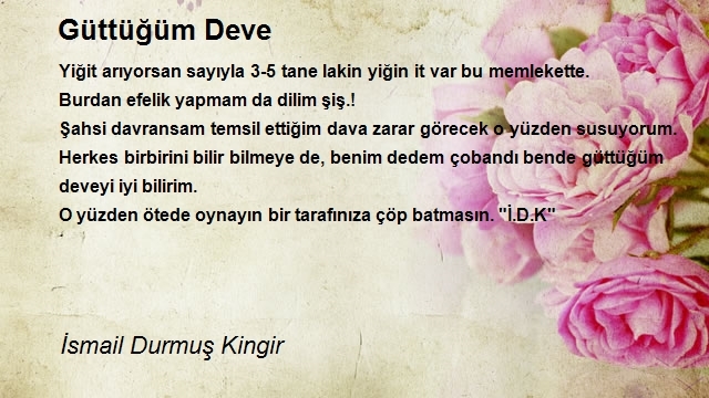 İsmail Durmuş Kingir