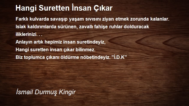 İsmail Durmuş Kingir