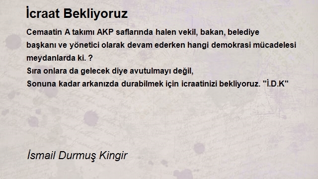 İsmail Durmuş Kingir