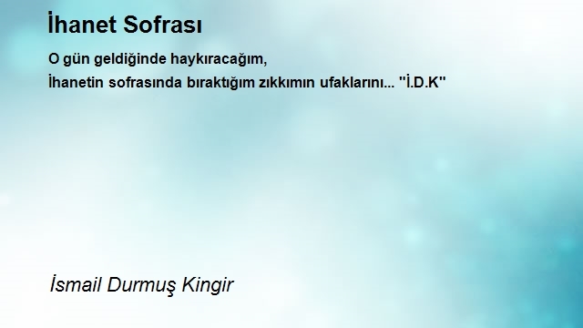 İsmail Durmuş Kingir