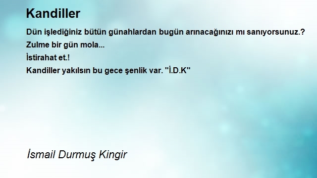 İsmail Durmuş Kingir