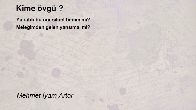 Mehmet İyam Artar