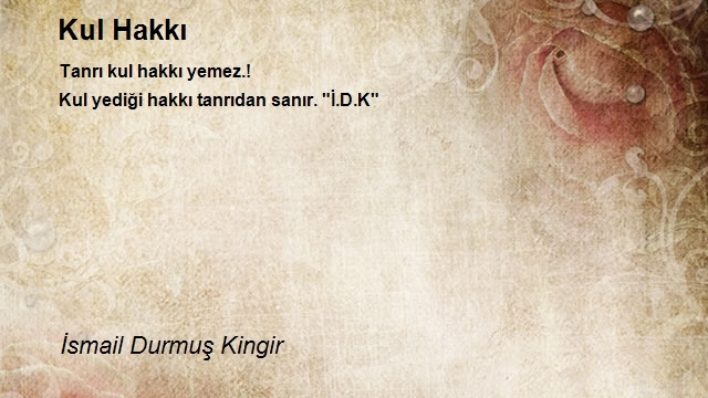 İsmail Durmuş Kingir