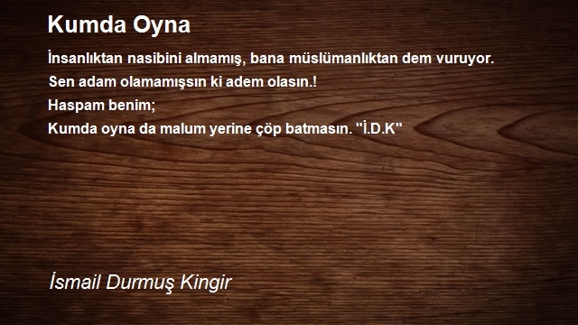 İsmail Durmuş Kingir