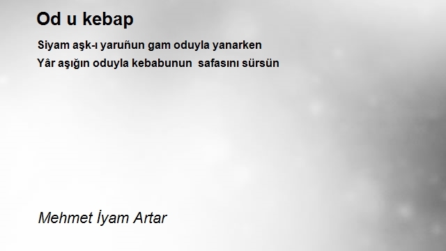 Mehmet İyam Artar