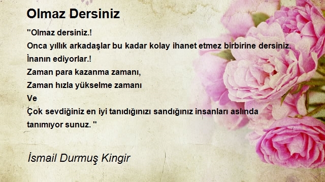 İsmail Durmuş Kingir