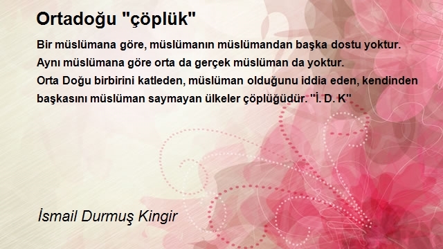 İsmail Durmuş Kingir