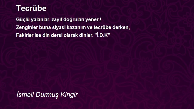 İsmail Durmuş Kingir