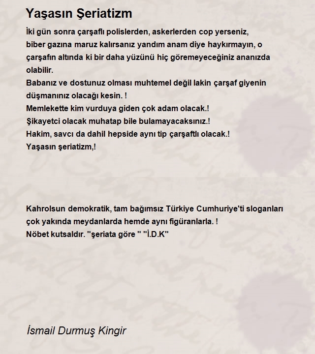 İsmail Durmuş Kingir