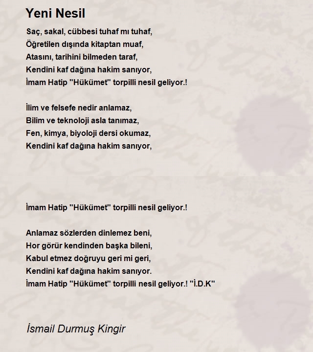 İsmail Durmuş Kingir