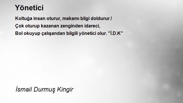 İsmail Durmuş Kingir