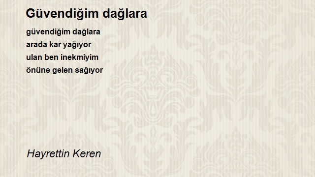 Hayrettin Keren