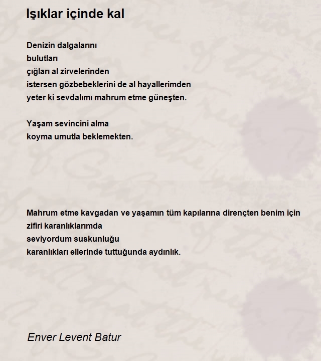 Enver Levent Batur