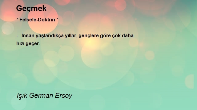 Işık German Ersoy 