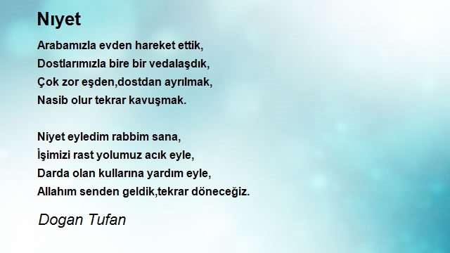 Dogan Tufan