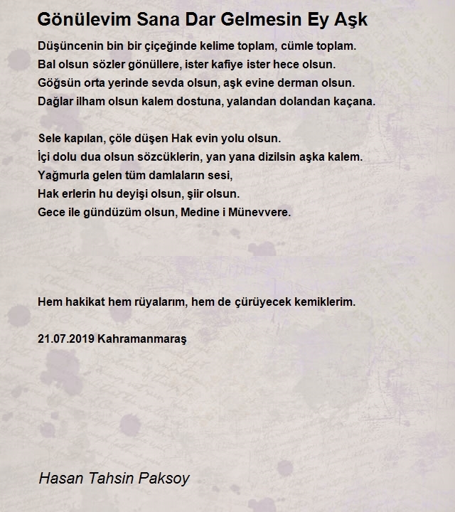 Hasan Tahsin Paksoy