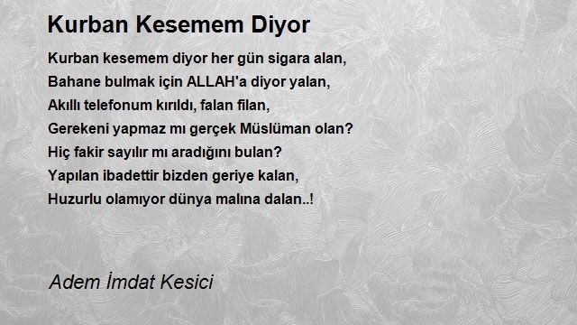 Adem İmdat Kesici