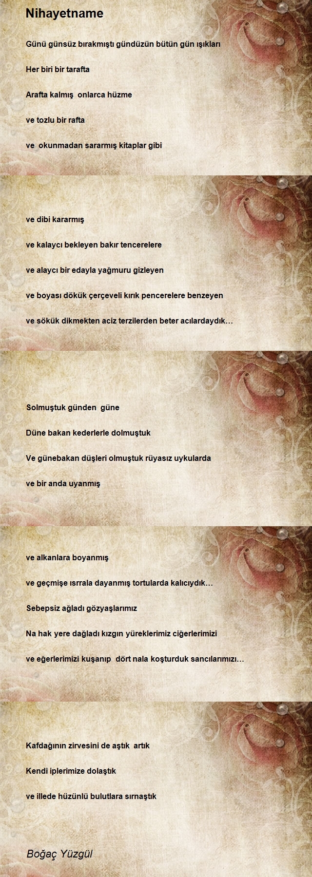 Boğaç Yüzgül