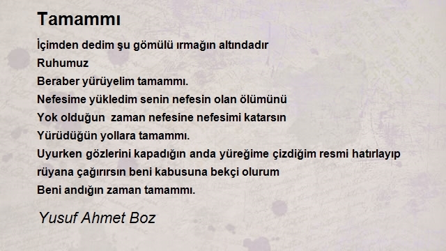 Yusuf Ahmet Boz