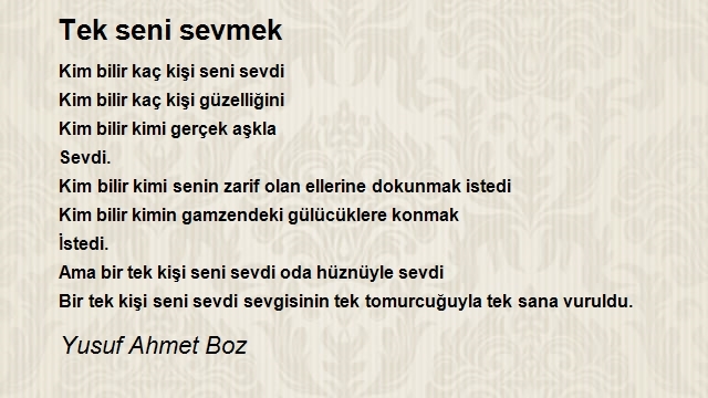 Yusuf Ahmet Boz