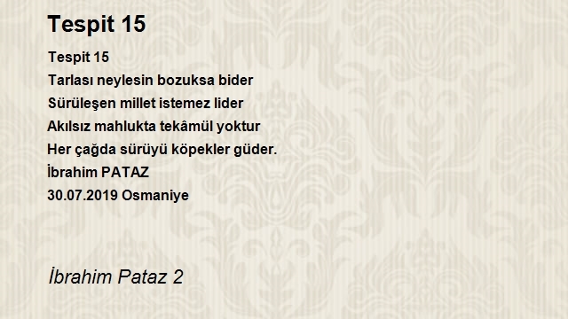 İbrahim Pataz 2