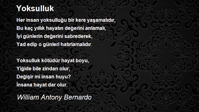 William Antony Bernardo