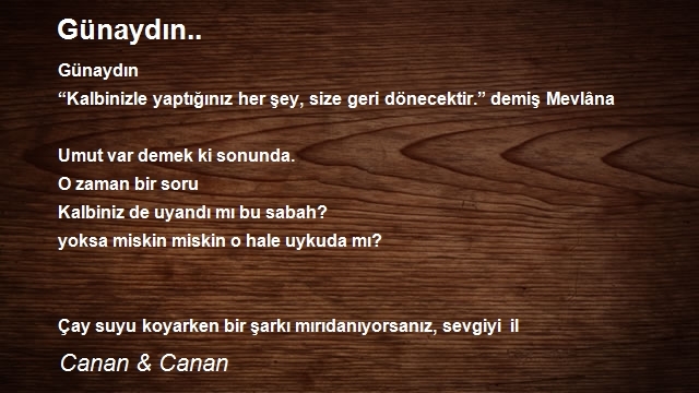 Canan & Canan