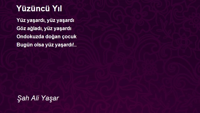 Şah Ali Yaşar